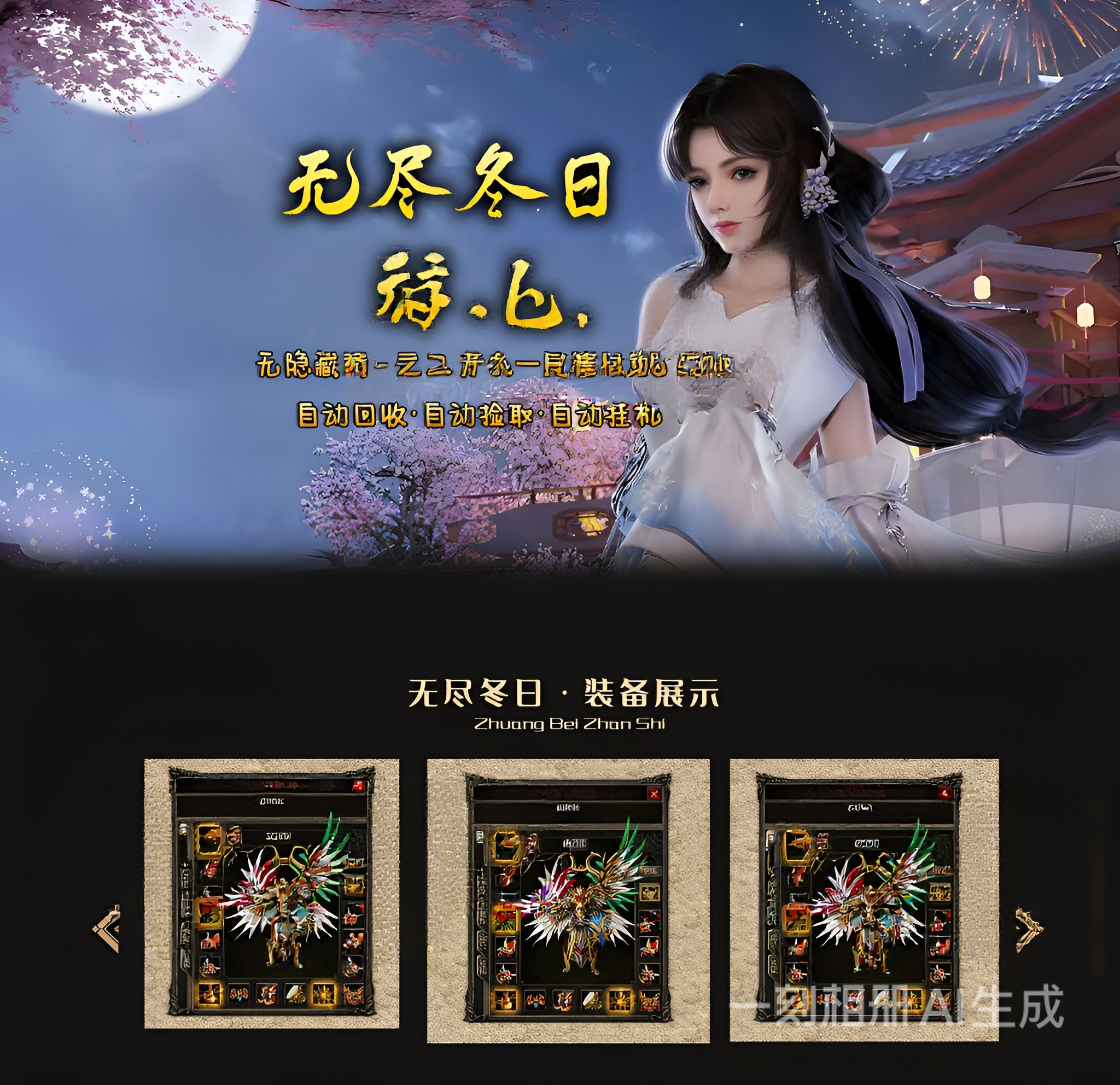 [GXX] 无尽冬日复古三职业又名冰与火之歌